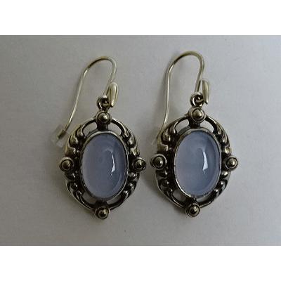Georg Jensen（ジョージ ジェンセン） イヤーピアス 2018 ブルー 