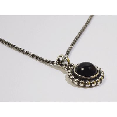 Georg Jensen ジョージジェンセン ペンダント 9A ブラックオニキス 