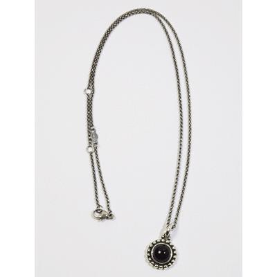 Georg Jensen ジョージジェンセン ペンダント 9A ブラックオニキス 