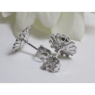 ジョージジェンセン ピアス 602A SUNFLOWER ダイヤモンド(0.14ct