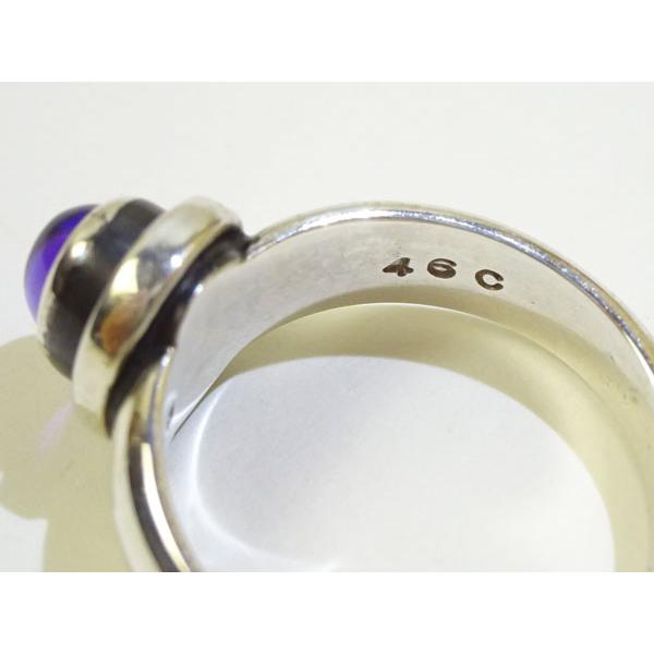 新品ジョージジェンセン リング46C (アメジスト)JP13号 Georg