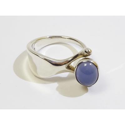 Georg Jensen（ジョージ ジェンセン） リング DEW DROP 152 ブルー 