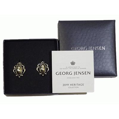 ジョージジェンセン イヤークリップ 2019 シルバーボール : gjycp19sv 