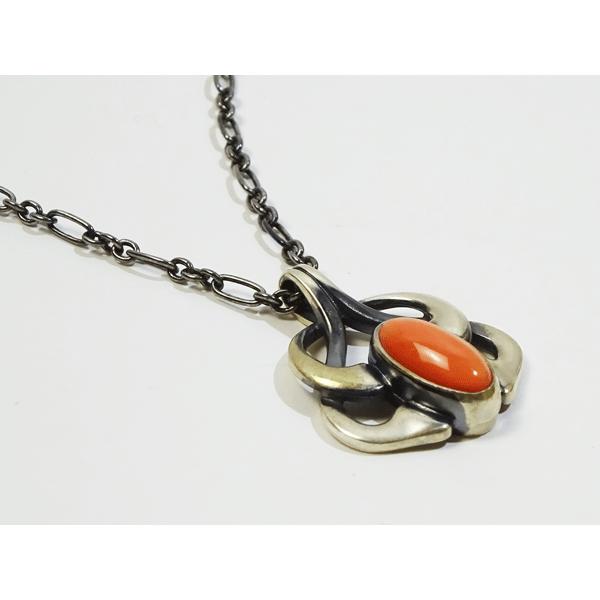 Georg Jensen ジョージジェンセン イヤーペンダント 2006 コーラル 