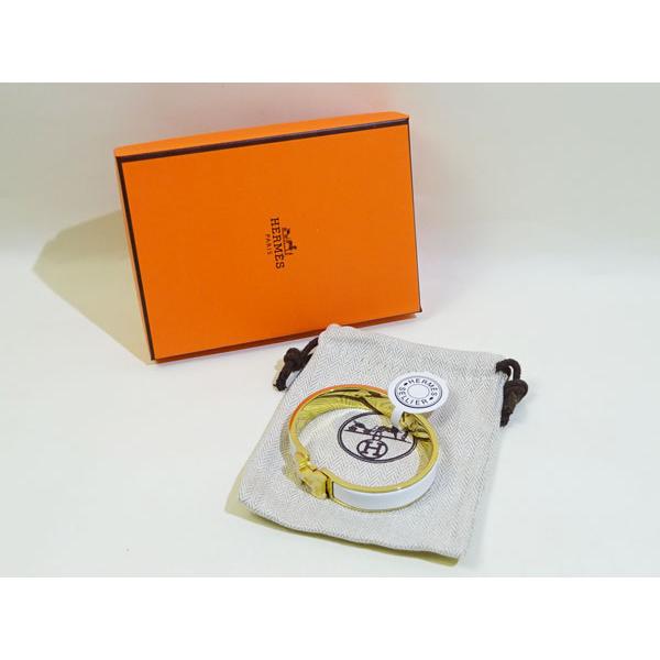 HERMES（エルメス） バングル ブレスレット クリックH ホワイト GM