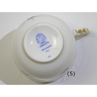 ヘレンド サックスブーケ コーヒーカップソーサー 707(BS5)水仙 