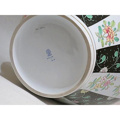 新品　ヘレンド 西安の黒 フラワーベース（壺） ヘレンド 西安の黒 フラワーベース（壺）60cm : ピナコテカ - 通販