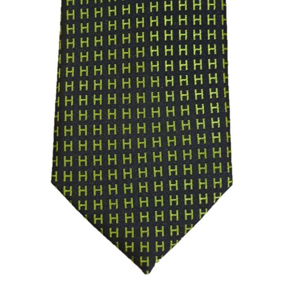 HERMES（エルメス） ネクタイ H柄 ブラック : ピナコテカ - 通販