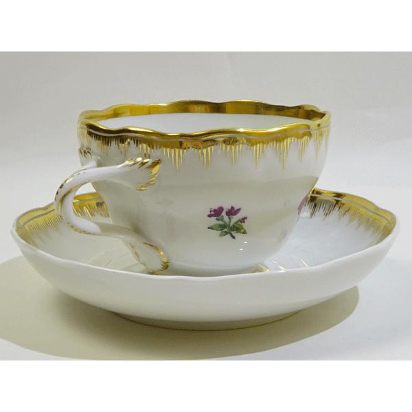 アンティーク、kpmのカップ、ソーサートリオ アンティーク、kpmのカップ、ソーサートリオ