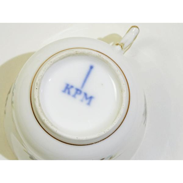 KPM Krister 小花 ホワイトローズカップソーサー : ピナコテカ - 通販 