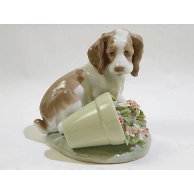 リヤドロ　僕じゃないよNo.7672 ★限定品★廃盤★美品★ LLADRO（リヤドロ） フィギュリンNo.7672（僕じゃないよ）(1
