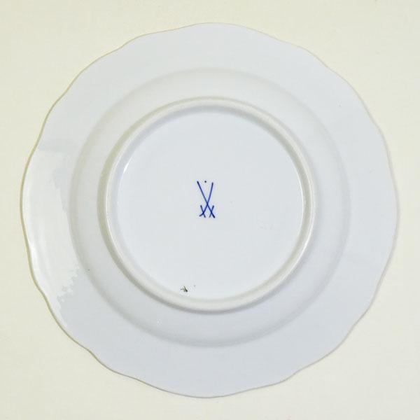 マイセン スキャタードフラワー 小花 プレート17cm パープル(2