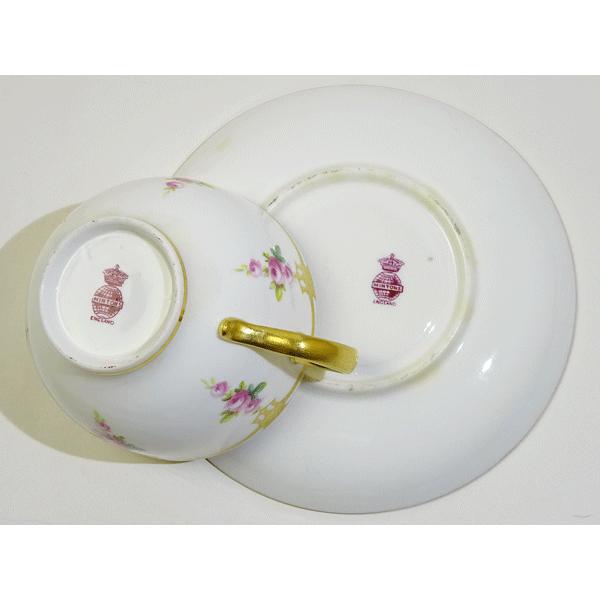 MINTON（ミントン） (C/S貫入有り)ミントン ゴールドローズ カップ 