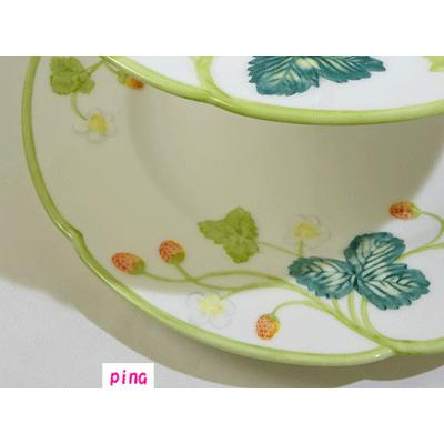 MINTON 花柄 楕円形ケーキスタンド