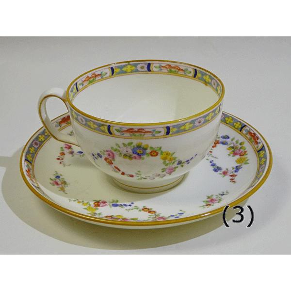 MINTON (貫入有り)MINTON ミントンリース ティーカップソーサー(3 