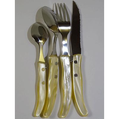 新品ライヨール（ラギオール）カトラリー24ピースセット （ブラック