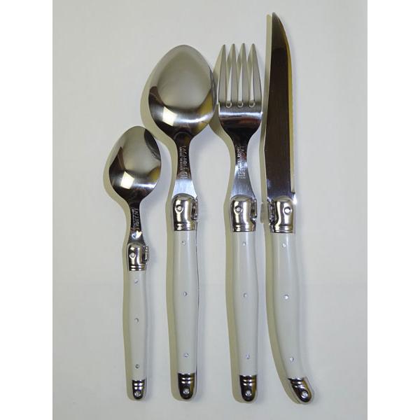 新品ライヨール ラギオール カトラリー24ピースセット 木箱入り(オフ