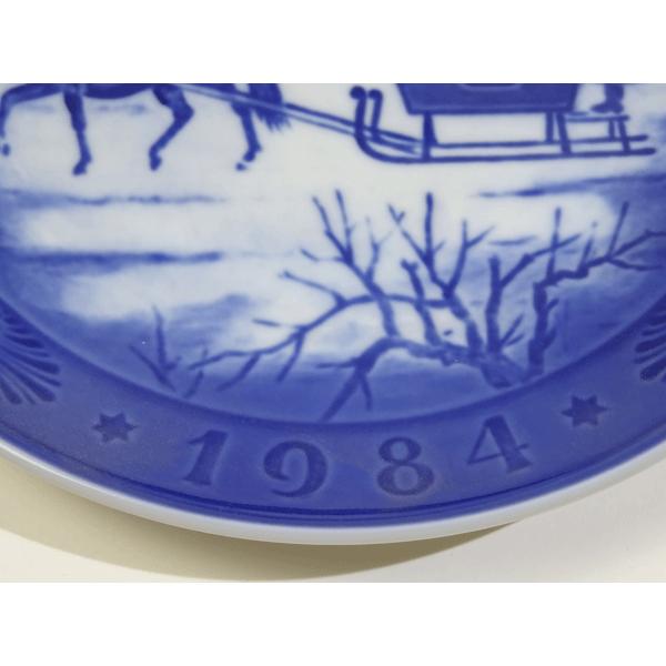 ROYAL COPENHAGEN 1984 ロイヤルコペンハーゲン イヤープレート JINGLE
