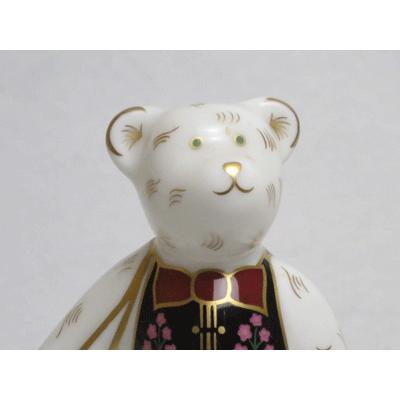 ロイヤルクラウンダービー フィギュリン(陶磁器置物) テディベア ロイヤルクラウンダービー フィギュリン(陶磁器置物) テディベア