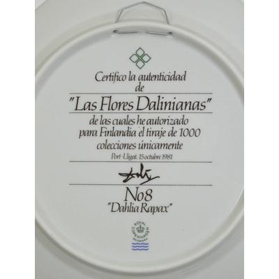 未使用 ロイヤル コペンハーゲン サルバドール ダリプレート 1枚 未使用 ロイヤル コペンハーゲン サルバドール ダリプレート 1枚