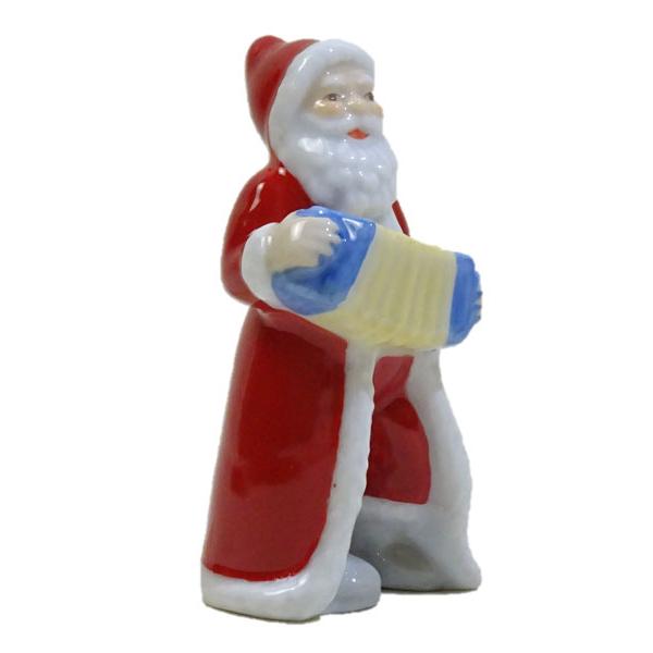 ロイヤルコペンハーゲン　2024サンタクロース フィギュア アコーディオン付き ROYAL COPENHAGEN 2024 ロイヤルコペンハーゲン フィギュリン