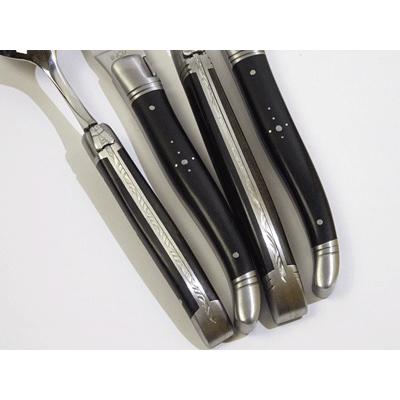 ライヨール ラギオール ディナーカトラリー24ピースセット(エボニー