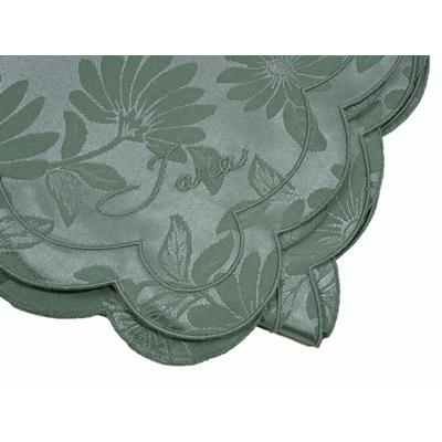 テーブルクロス ドイツ Sander 正方形150x150cm DIANA (スモーキー