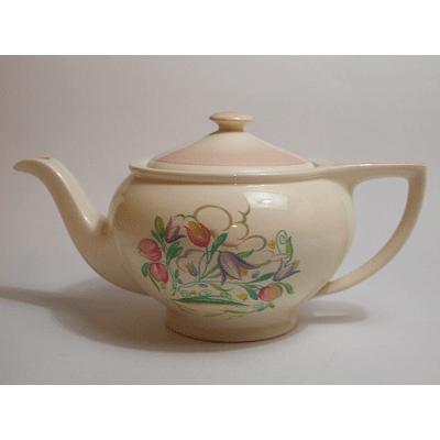 WEDGWOOD スージークーパー ドレスデンスプレイ(ピンク) ティーポット 
