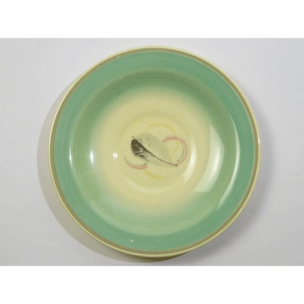 貫入有り)スージークーパー グレイリーフ グリーン ティーカップ