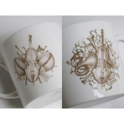 スージークーパー メロディ コーヒーカップ＆ソーサー6客セット 