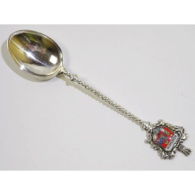 シルバーエナメル 紋章コーヒースプーン 6本セット+1本 : ピナコテカ