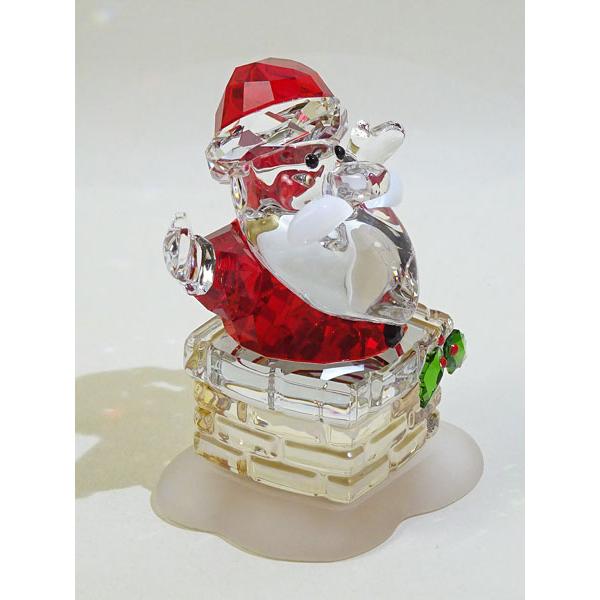 SWAROVSKI（スワロフスキー） Holiday Cheers サンタクロースと煙突