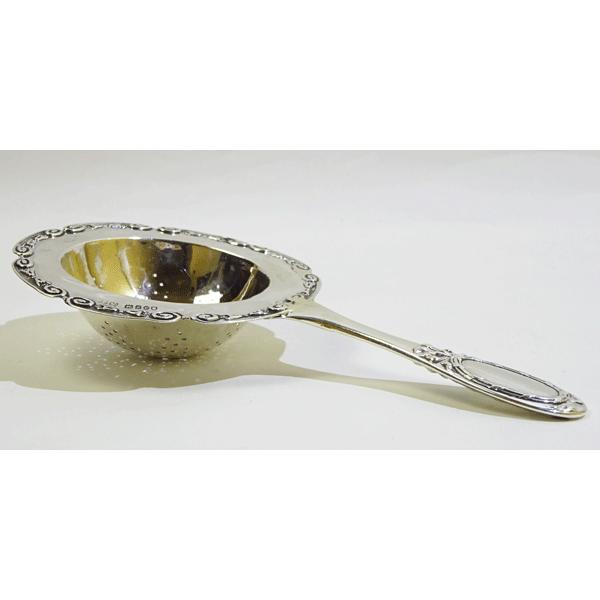 シルバーティーストレーナー 茶こし ラウンド(2)15.7cm : ピナコテカ
