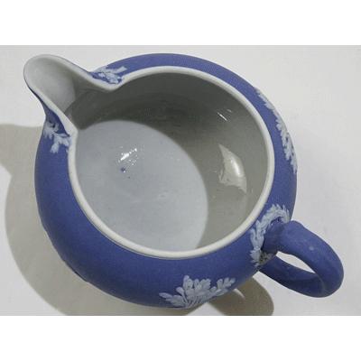 ヴィンテージ　ウェッジウッド　ジャスパーウエア　３点セット WEDGWOOD ウェッジウッド ジャスパー ロイヤルブルー ティー