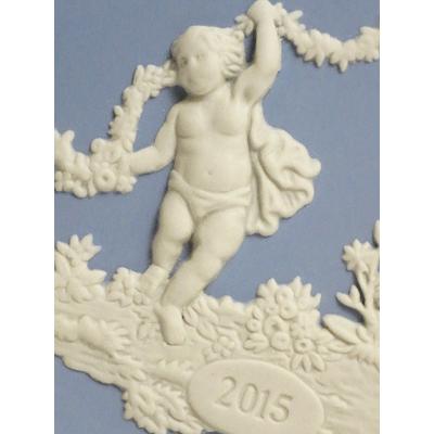 WEDGWOOD（ウェッジウッド） ジャスパー ペールブルー イヤープレート 