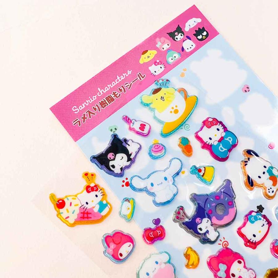正規品 定価 即納】シール サンリオ キティ マイメロ クロミ シナモン