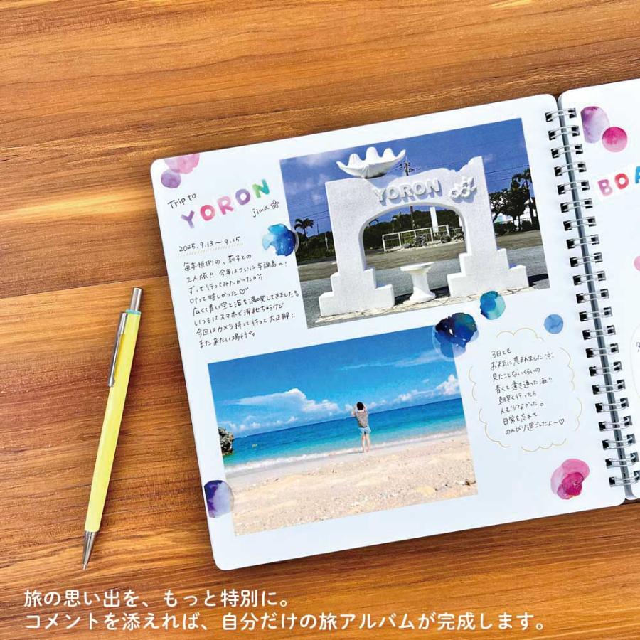 スクラップブック・L アルバム 手作り 寄せ書き ましかく フォト 大