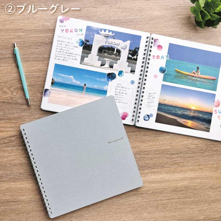 スクラップブック・L アルバム 手作り 寄せ書き ましかく フォト 大