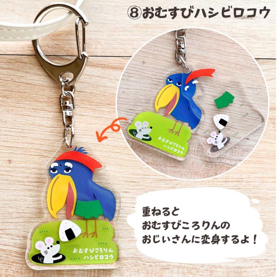 変身キーホルダー 猫 ねこ ネコ 柴犬 犬 シマエナガ ハシビロコウ