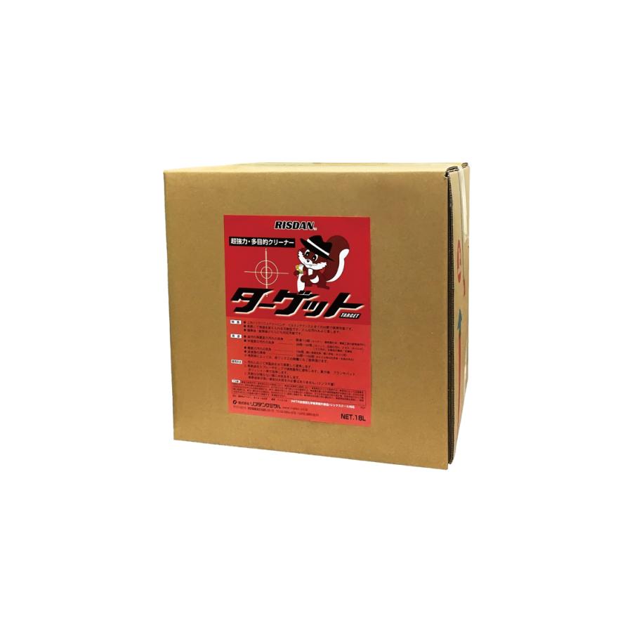 ターゲット    植物油・鉱物油対応強力万能クリーナー  送料無料  18L    リスダンケミカル    　業務用洗剤 | 