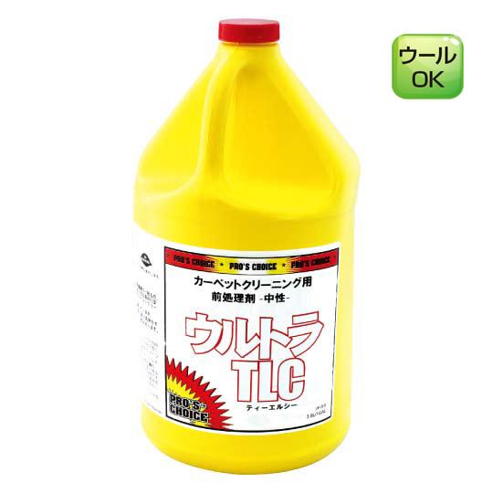 ウルトラTLC(3.8L×4) カーペット用前処理剤 S.M.S.ジャパン 業務用洗剤 送料無料 SMSJAPAN 中性 天然素材使用可 ウール使用可 リモネンの香り | 