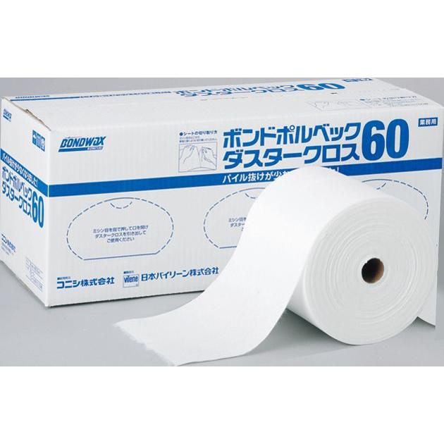 ポルベックダスタークロス60    100枚×3ロール　送料無料    日本バイリーン/コニシ　業務用洗剤 | 