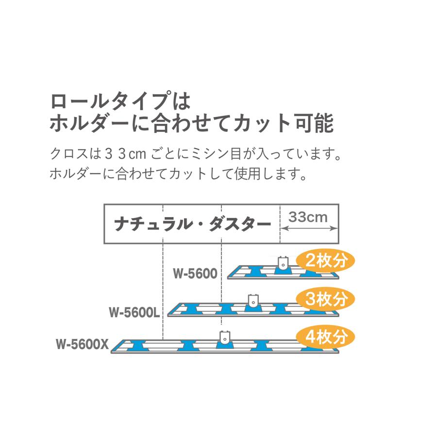 ナチュラル・ダスターW-3000ND 3ロール入り 送料無料 セイワ 業務用洗剤 プラスチックを一切使用してない植物由来のダスター SDGｓ 環境に優しい エコマーク |  | 03