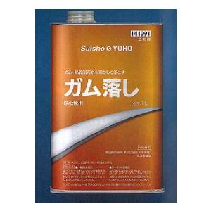 ガム落し(1L×4缶入)     一般床でもカーペットでも使用可能    ミッケル化学    旧：スイショウ＆ユーホー        　業務用洗剤 | 