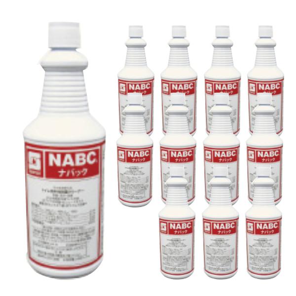 ナバック　950ml×12本    便器内側以外の水拭き可能なあらゆる場所に   送料無料             アムテック　業務用洗剤 | 