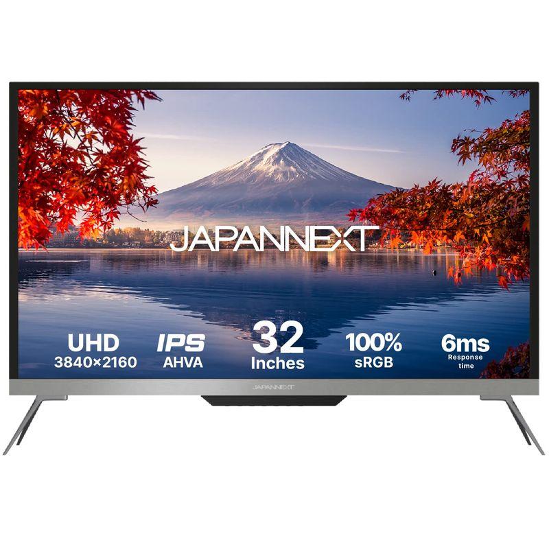 JAPANNEXT 32インチ4Kモニター&地デジチューナー