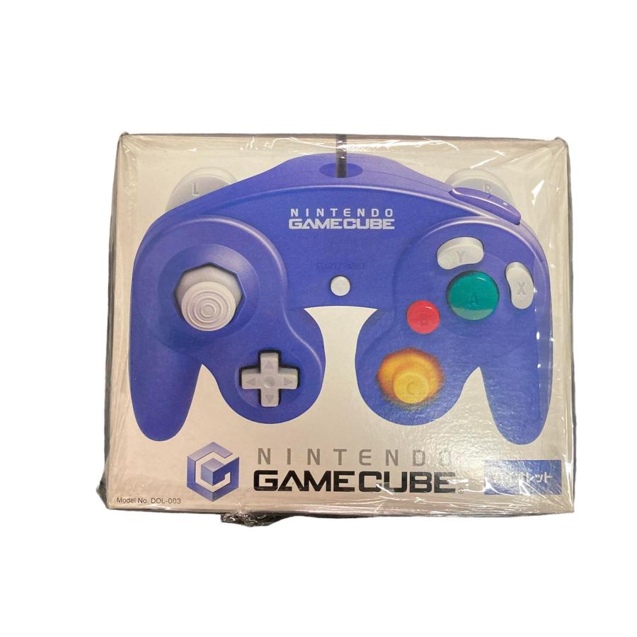 【後期型】ゲームキューブコントローラ　バイオレット 任天堂 ゲームキューブ GC GAMECUBE コントローラー