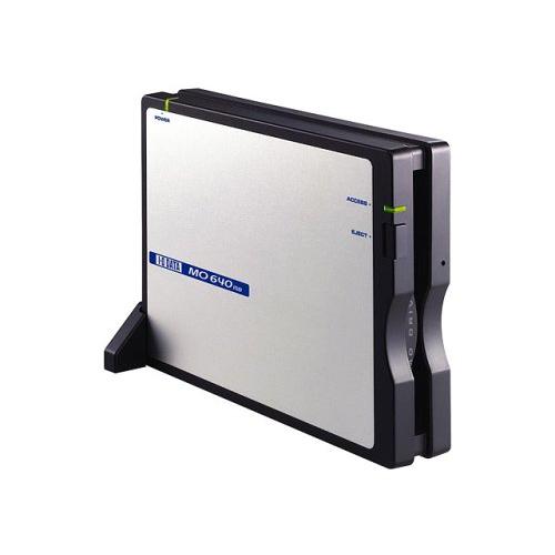 I-O DATA MOC2-U640L USB 2.0/1.1 コンパクトMOドライブ : b0007rfh68 