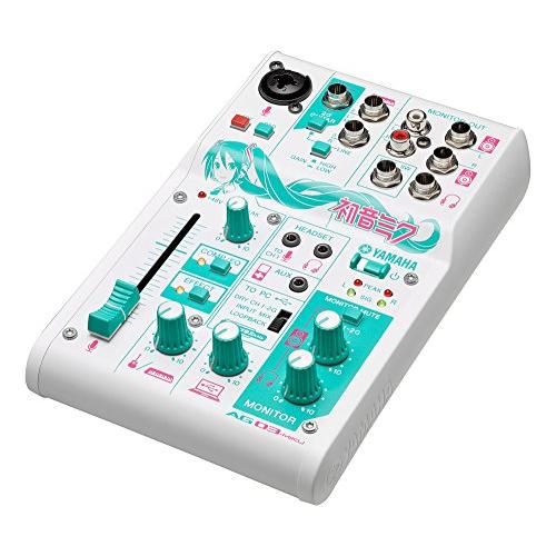 YAMAHA ウェブキャスティングミキサー 3チャンネル 「初音ミク YAMAHA ウェブキャスティングミキサー 3チャンネル 「初音ミク