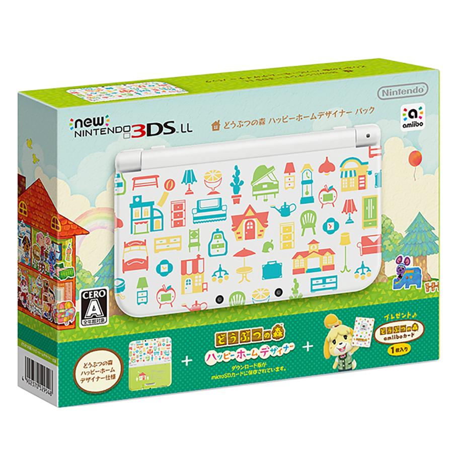 4-271 Newニンテンドー3DS LL ハッピーホームデザイナー 上下IPS 4-271 Newニンテンドー3DS LL ハッピーホームデザイナー 上下IPS